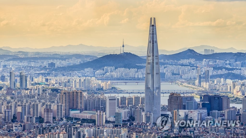 韩国最高楼乐天世界大厦即将开张迎客