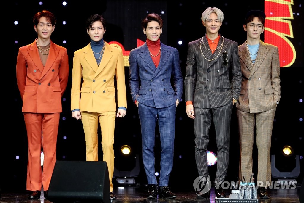 男团shinee首次北美巡演3月启幕
