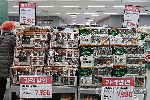 조미김, 미국 수출관세 '면제'됐다…K-김 최대시장서 날개