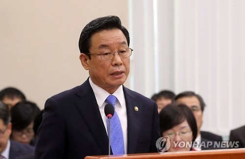 资料图片：韩国国民安全处长官朴仁镕（韩联社）