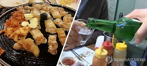 调查：韩国“烤五花肉配烧酒”也受外国人欢迎