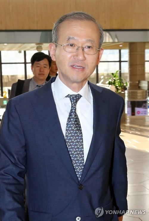 资料图片：韩国外交部第一次官林圣男（韩联社）