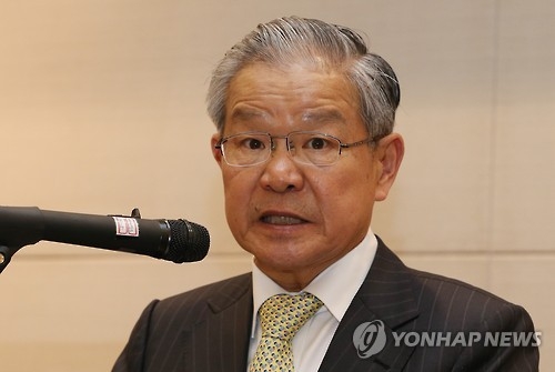 资料图片：韩国经济研究院长权泰信成为全经联许主席的副手，争取在退联如山倒的困境中力挽狂澜。（韩联社）