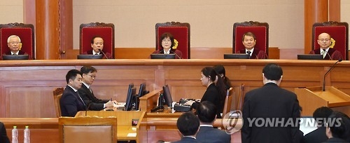 详讯：韩总统弹劾案最后一次庭审结束 双方针锋相对 - 1