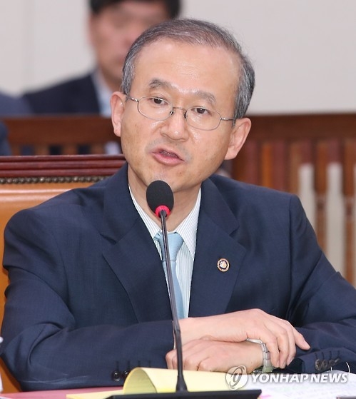 资料图片：韩国外交部第一次官林圣男（韩联社）