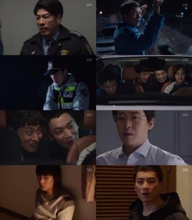 《被告人》画面截图（韩联社/SBS电视台提供）