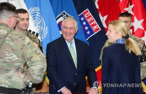 美国务卿抵韩直奔非军事区向朝释放警告信号