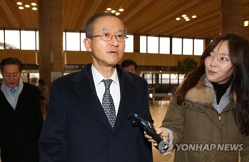 资料图片：韩国外交部第一次官林圣男（韩联社）