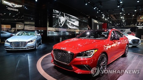 资料图片：捷恩斯车型（韩联社/现代捷恩斯提供）