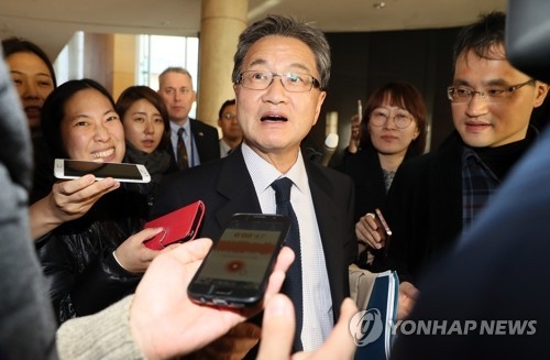 资料图片：六方会谈美国团长、美国国务院对朝政策特别代表约瑟夫·尹（韩联社）