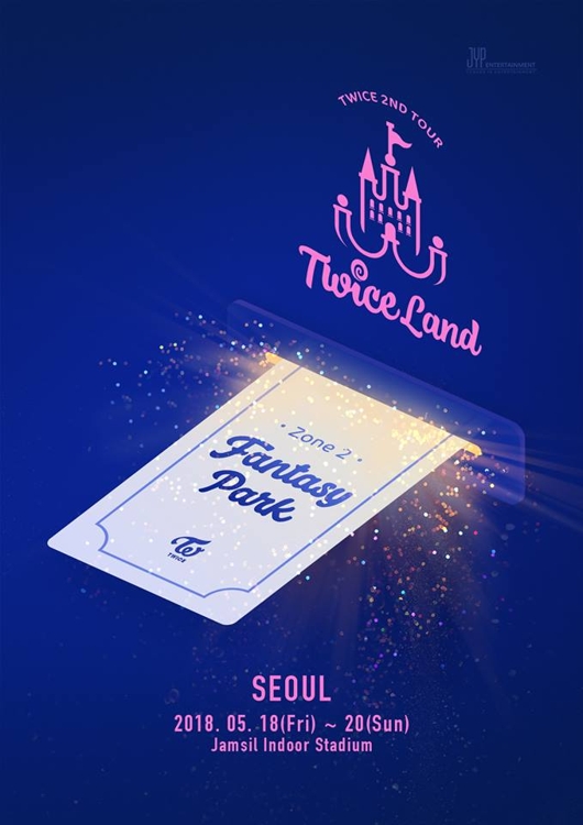 TWCIE演唱会海报（韩联社/JYP娱乐提供）