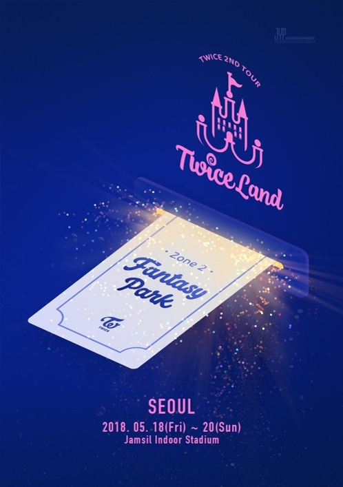 TWCIE演唱会首尔站海报（韩联社/JYP娱乐提供）