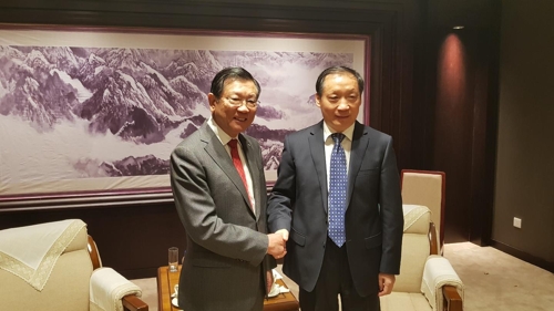 韩中友协会长在京与中国文化和旅游部领导会面