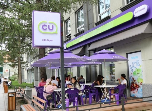 CU在蒙古国的一家分店（CU供图）