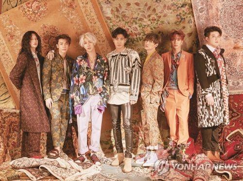 资料图片：Super Junior（韩联社）