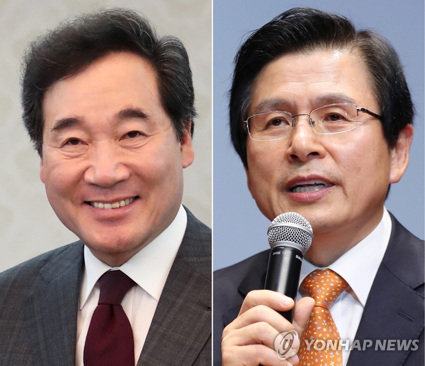 民调：韩前现总理成下届总统两大热门人选