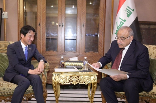 韩总统特使访问伊拉克深化合作