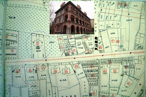 1920年法租界地图（许洪新提供）