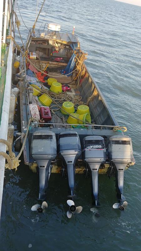 韩国西部海域非法捕捞中国渔船骤增