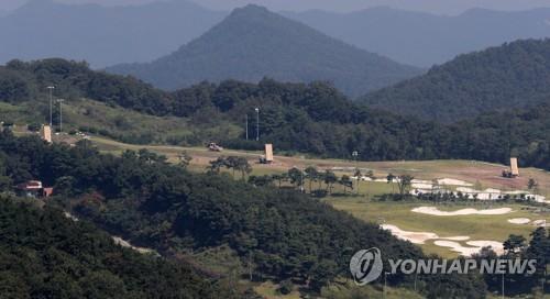 星州“萨德”基地 韩联社
