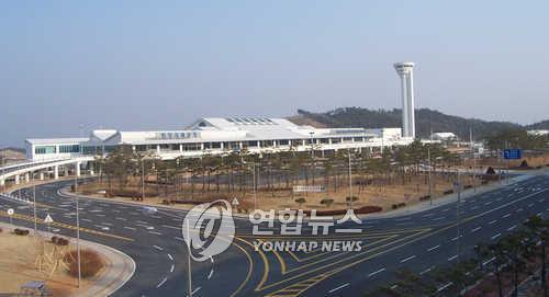 资料图片：襄阳国际机场全景 韩联社