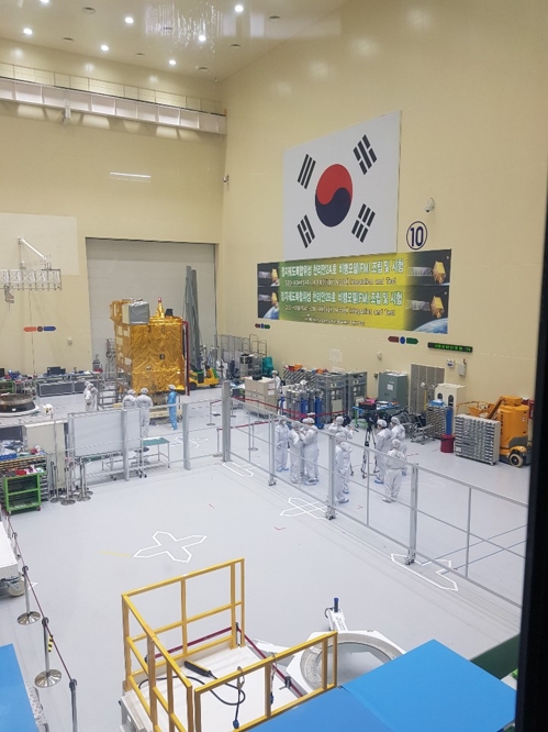 韩国自主研发卫星“千里眼2B”号明年发射