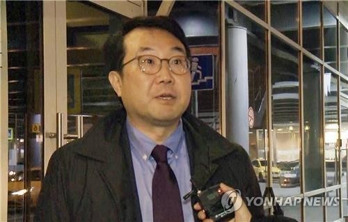 资料图片：韩国外交部韩半岛和平交涉本部长李度勋 韩联社