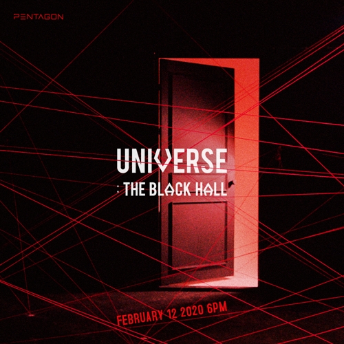 PENTAGON首张正规专辑《UNIVERSE : THE BLACK HALL》 CUBE娱乐供图（图片严禁转载复制）