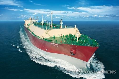 资料图片：三星重工业LNG船 三星重工业供图（图片严禁转载复制）