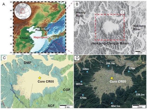 韩国证实境内首个陨石坑5万年前形成 韩联社