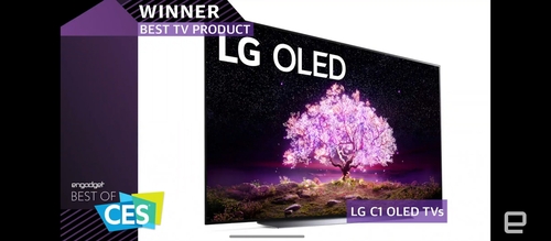 LG电子OLED电视 LG电子供图（图片严禁转载复制）