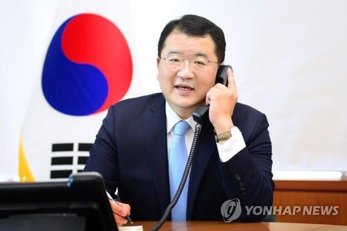 资料图片：韩国外交部第一次官（副部长）崔钟建 韩联社