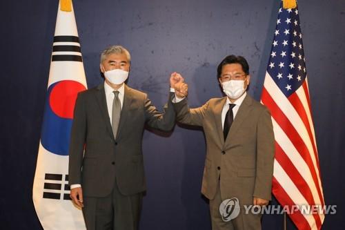 韩美对朝代表共商对朝问题合作方案