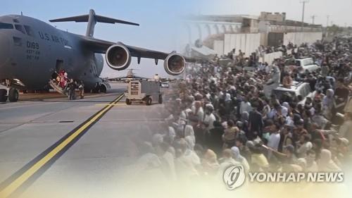 380余名阿富汗人明将抵韩