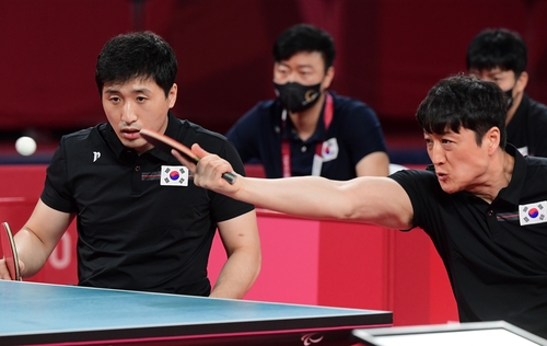 韩国队摘得东京残奥会乒乓男团银牌