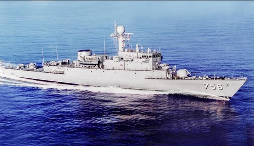 此前的“浦项”号轻型护卫舰 海军资料截图（图片严禁转载复制）