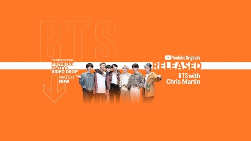 资料图片：韩国天团防弹少年团（BTS）9月10日做客视频网站优兔（YouTube）原创音乐节目《RELEASED》。图为预告照。 韩联社/BIGHIT MUSIC供图（图片严禁转载复制）