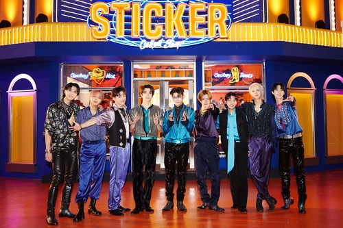NCT 127发布正规三辑《Sticker》。 韩联社/SM娱乐供图（图片严禁转载复制）