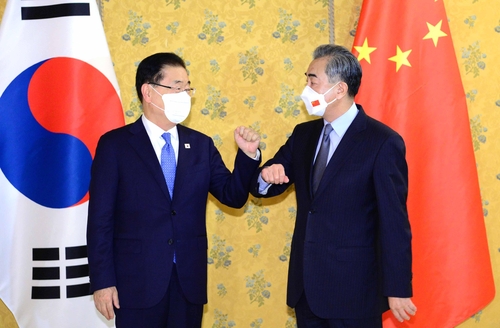详讯：韩中外长在意会晤商讨终战宣言