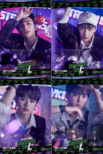 Stray Kids特别单曲《Christmas EveL》宣传照 JYP娱乐供图（图片严禁转载复制）