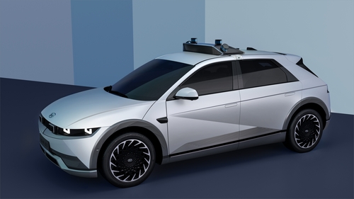 现代汽车旗下“艾尼氪5”无人驾驶车型渲染图 现代汽车供图（图片严禁转载复制）