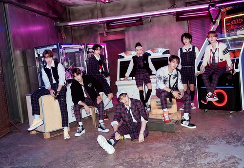 男团Stray Kids JYP娱乐供图（图片严禁转载复制）