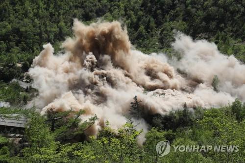 韩军：未发现朝鲜修复丰溪里核试验场坑道