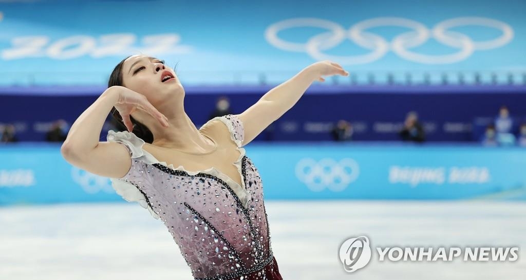 韩国女运动员滑冰图片