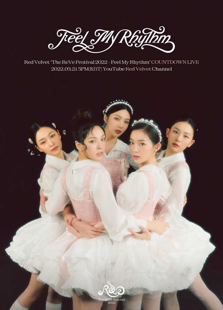 Red Velvet新辑《The ReVe Festival 2022 - Feel My Rhythm》概念照 韩联社/SM娱乐供图（图片严禁转载复制）