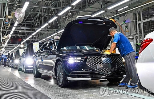 韩系车2021年全球市占率同比略增至7.9%