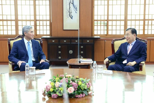 详讯：韩外长和统一部长会见美对朝代表