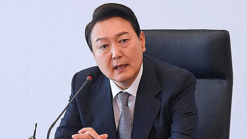 资料图片：韩国候任总统尹锡悦 总统职务交接委员会供图