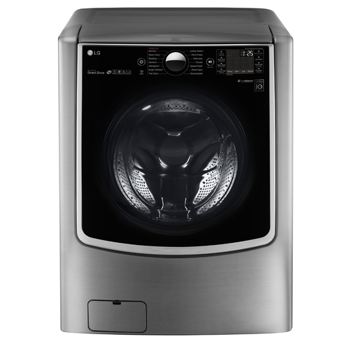 LG滚筒洗衣机（型号名LG WM9000HVA）韩联社/LG电子供图（图片严禁转载复制）