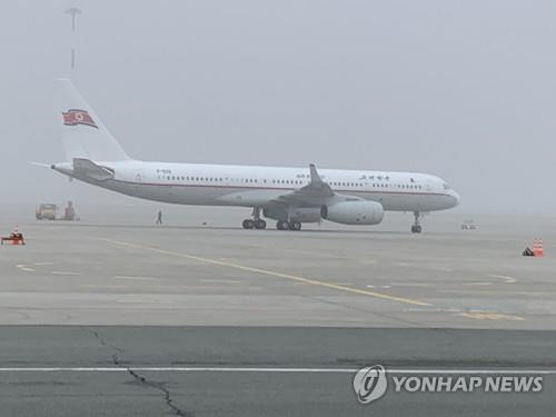 消息：三架朝鲜飞机昨从沈阳运走药品